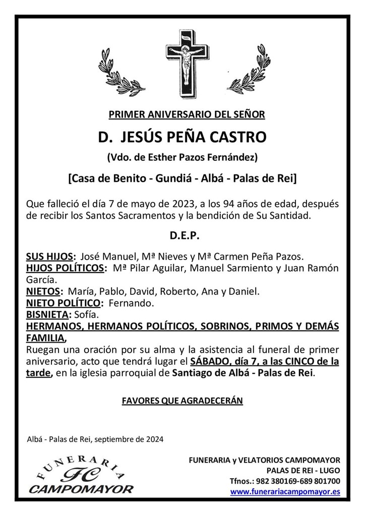 JESÚS PEÑA CASTRO