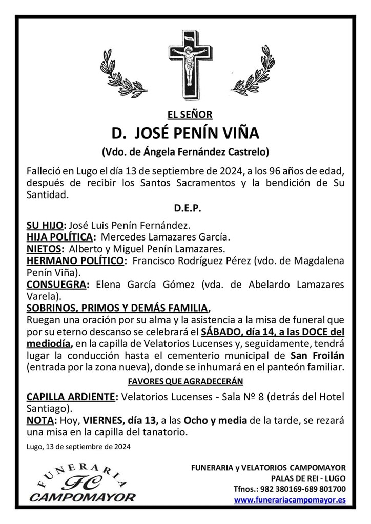 JOSÉ PENÍN VIÑA