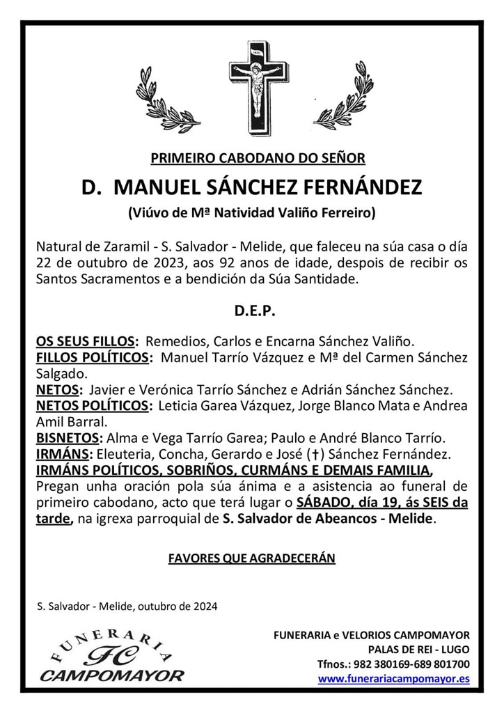 MANUEL SÁNCHEZ FERNÁNDEZ